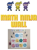 Math Ninja Display, Student Sheets (+,-,x 1-10),Answer Key