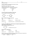 Math Notes: Rates, Ratios, and Proportions