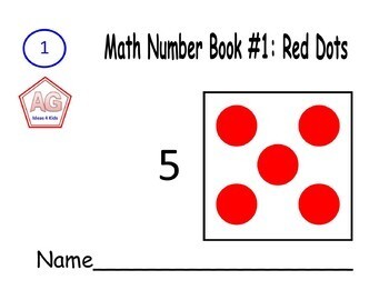 Preview of Math Number Book #1