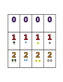 Math Number Cards 0 to 50