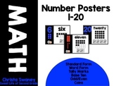 Math: Number Posters 1-20