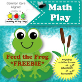 Math Play: Feed the Frog! (Number Recognition and Counting)