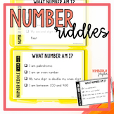 Math Number Riddles Gifted and Talented Students Enrichmen