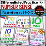 Math Number Sense-Number Writing Practice 0-20 
