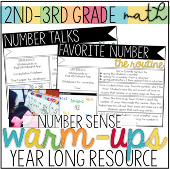 Preview of Math Number Sense Routines: Number Sense Activities & Games