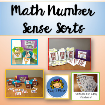 Preview of Math Number Sense Sorts