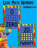 Math Numbers 0-20 Lego Themed