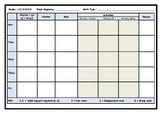 Math / Numeracy - Weekly Planning Sheet