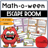 Math-O-Ween Escape Room Kit: Spooktacular Halloween Fun wi