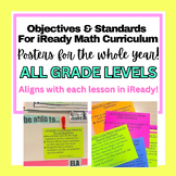 Math Objectives & Standards//iReady Curriculum//GROWING BU