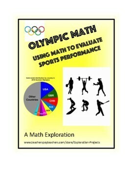 Preview of Math- Olympic Math:Using Math to Evaluate Sports Performances