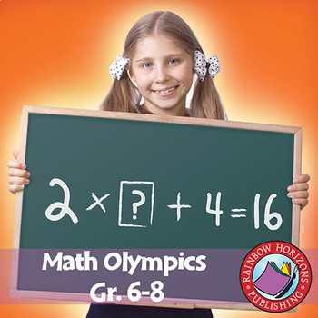 Preview of Math Olympics Gr. 6-8