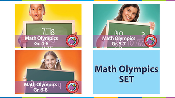 Preview of Math Olympics SET Gr. 4-8
