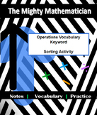 Math Operation Keyword-Activity Bundle