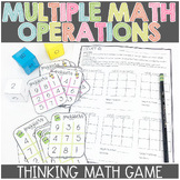 Math Operations Puzzler (Order of Operations) (Fact Fluency)