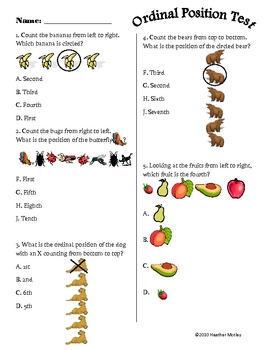 Positions by the Numbers