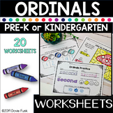 Math Ordinals Printable Worksheets - Morning Work
