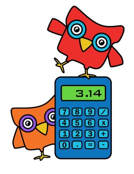 Math Owls Clipart by Splashy Pix | Teachers Pay Teachers