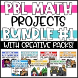 PBL Math Enrichment Projects - Math & Writing Bundle #1