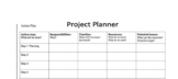 Math PBL Geometry Series - Project Planning Sheet