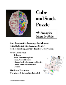 Preview of Fun PUZZLEs: Types of Triangles