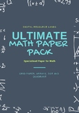 Ultimate Math Paper Pack - Grid, Dot, Quadrant, Array
