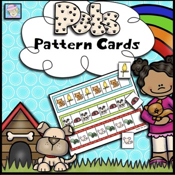 Preview of Patterns Math Centers Kindergarten & Preschool | Math Centers Kindergarten