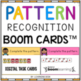 Math Pattern Digital Boom Cards Kindergarten