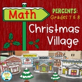 Math Percents Christmas Activity