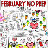 Math Phonics Worksheets - February Activities - Valentine's Day