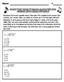 Math Piano worksheet (Holiday edition)