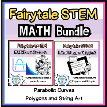 Preview of Math | Bundle |  Polygons | String Art| Parabolic Curves