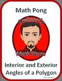 Math Pong: Measures of Interior and Exterior Angles of a Polygon