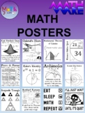 Math Posters 115 Posters of Mathematicians, Formulas, and Jokes