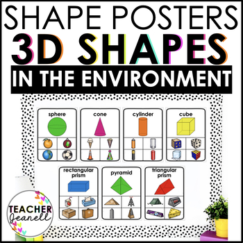 Preview of 3D Shape Posters - Shape Recognition - Shapes in the Environment