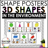 3D Shape Posters - Shape Recognition - Shapes in the Environment