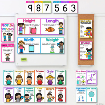 Math Posters Bundle by Tales From Miss D | TPT