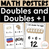 Math Posters and Student Cards: Doubles and Doubles + 1