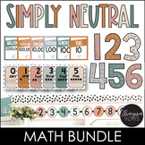 Math Posters Bundle - Simply Neutral