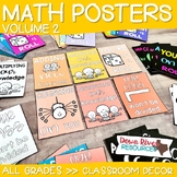 Math Posters for Math Bulletin Boards | Math Posters Volume 2
