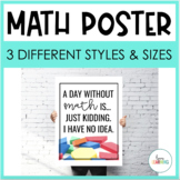 Math Posters for the Classroom: A Day Without Math