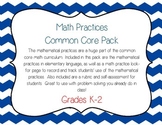 Math Practices Pack K-2