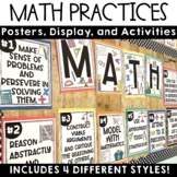 Math Practices Posters 8 Mathematical Standards Bulletin B