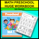 Math Preschool Huge Workbook