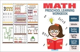 Math Preschool learning Workbook: Addition & Subtraction W