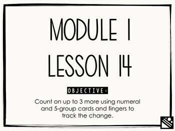 Preview of Math Presentation for Google Slides™ - 1st Grade Module 1 Lesson 14