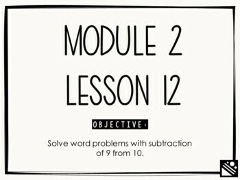 Preview of Math Presentation for Google Slides™ - 1st Grade Module 2 Lesson 12