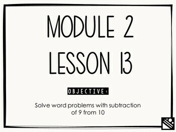 Preview of Math Presentation for Google Slides™ - 1st Grade Module 2 Lesson 13