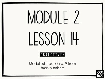Preview of Math Presentation for Google Slides™ - 1st Grade Module 2 Lesson 14