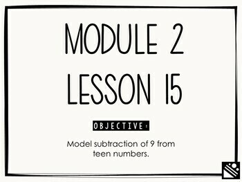 Preview of Math Presentation for Google Slides™ - 1st Grade Module 2 Lesson 15